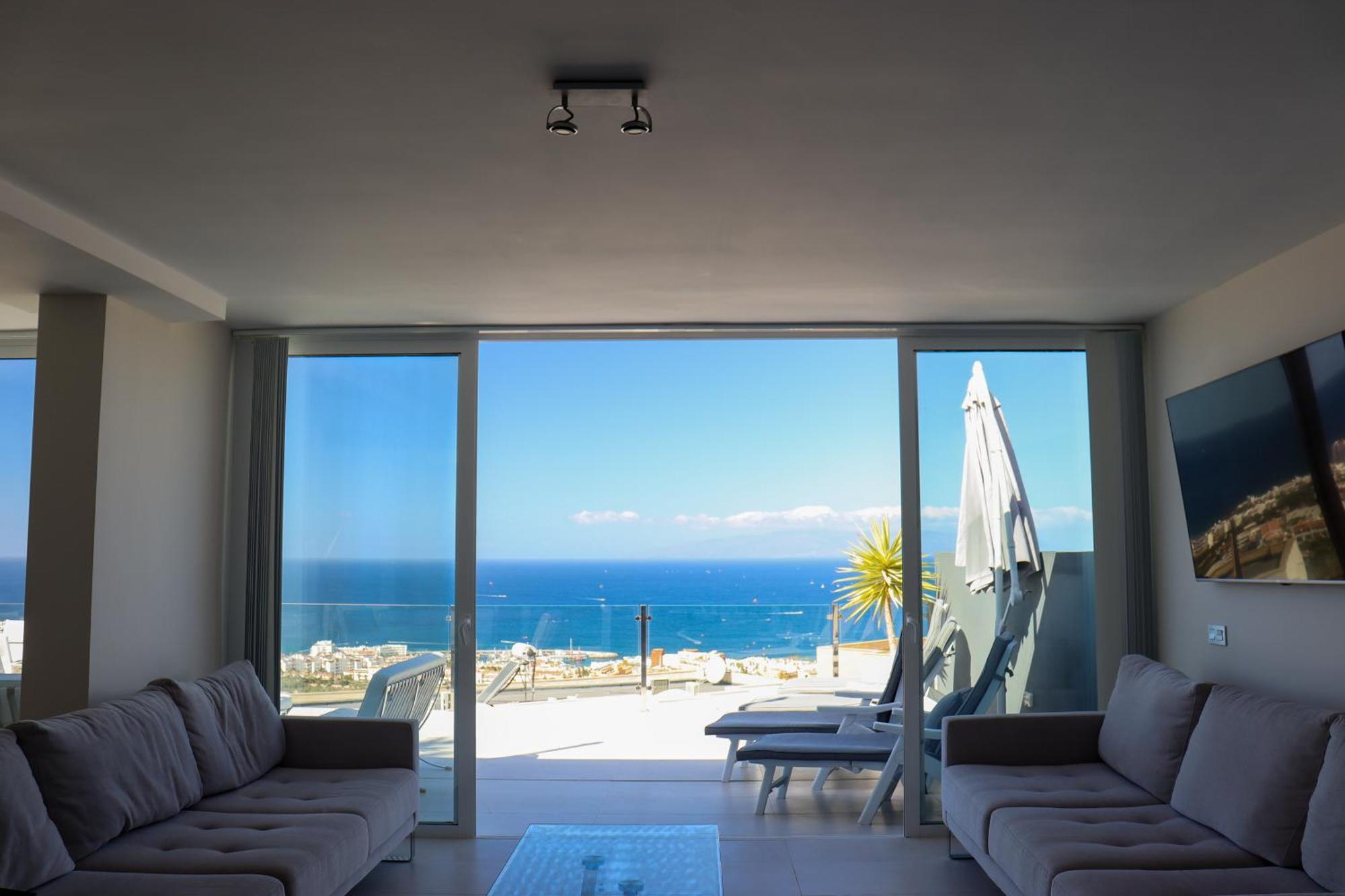 Azure Sky Villa - Panoramic Ocean View, Luxury, San Eugenio Costa Adeje  Εξωτερικό φωτογραφία