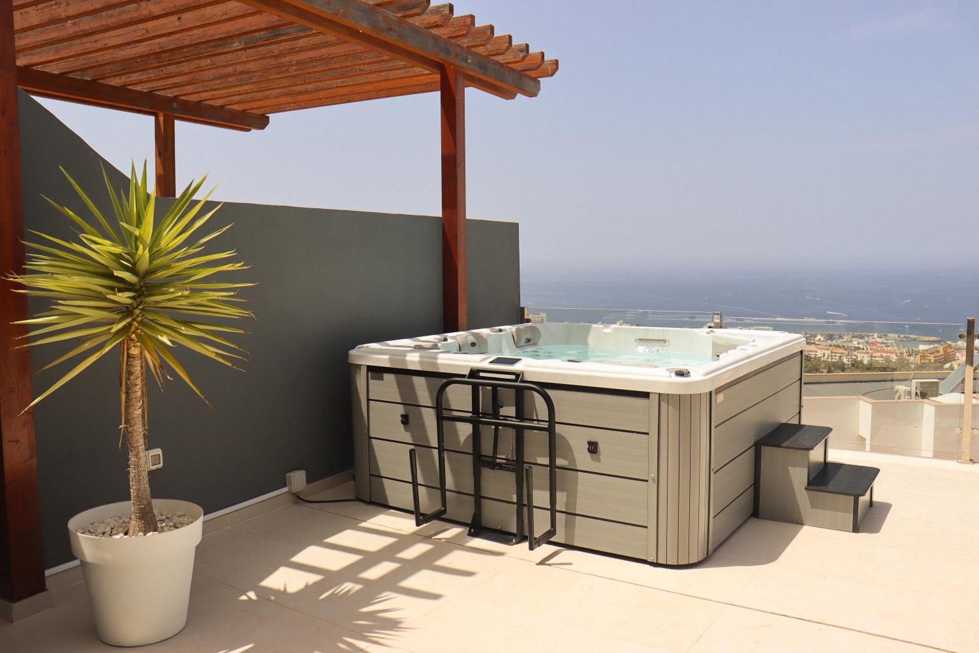 Azure Sky Villa - Panoramic Ocean View, Luxury, San Eugenio Costa Adeje  Εξωτερικό φωτογραφία